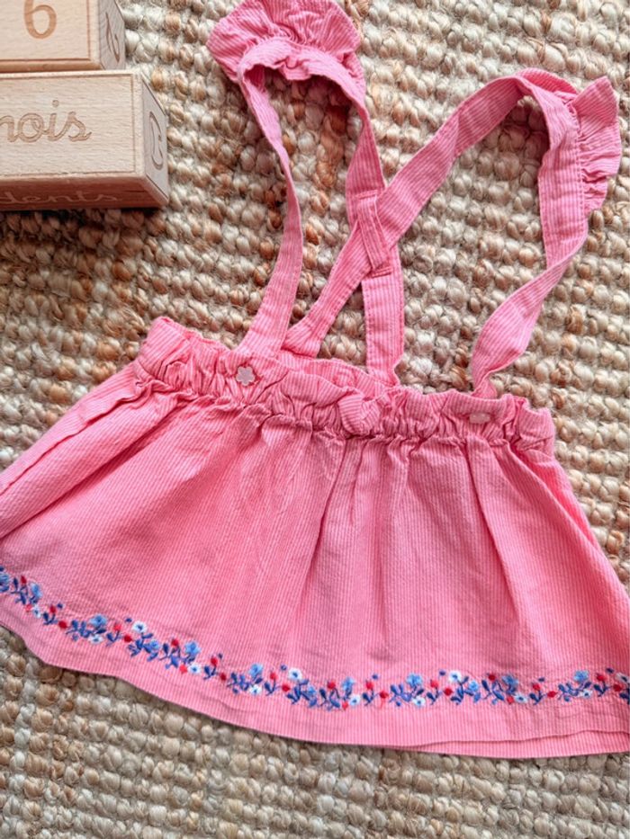 Jupe bretelles Sergent Major 6mois / 68cm - photo numéro 2