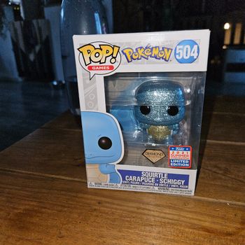 Funko Pop Pokémon Carapuce Diamond #504