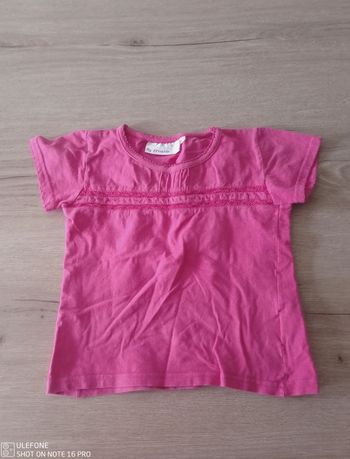 T-shirt rose 3 ans