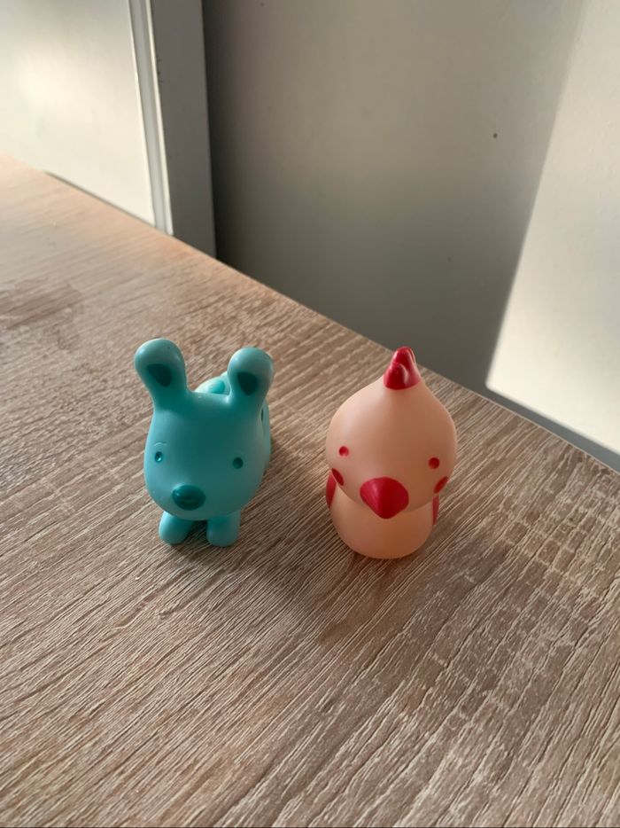Jeu cubes en carton à empiler et animaux - photo numéro 7