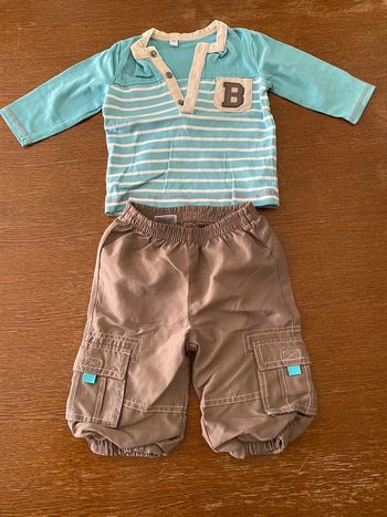 Ensemble t-shirt + pantalon B