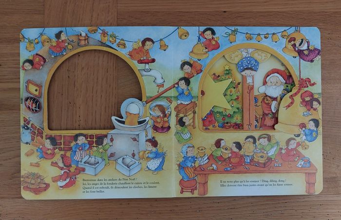 En visite chez le père Noël - livre cartonné - photo numéro 2