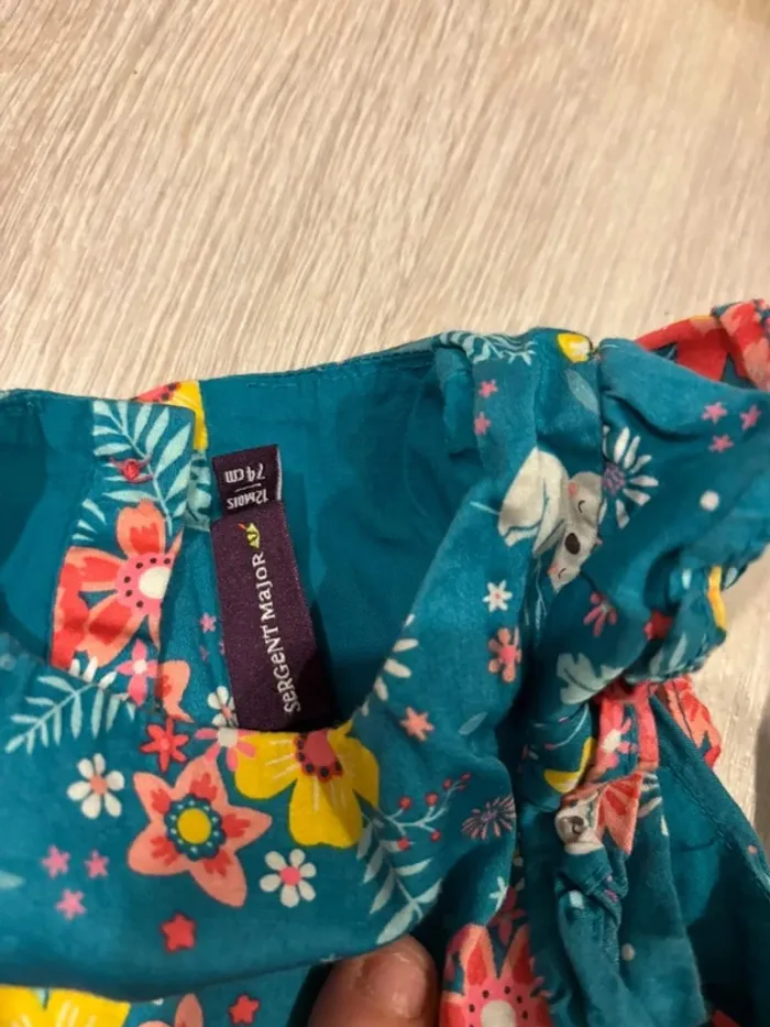 Robe et bloomer Sergent major 18 mois - photo numéro 4