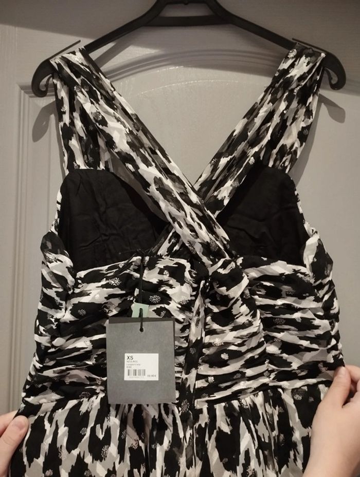 Robe longue imprimé léopard neuve Kaporal taille XS - photo numéro 3
