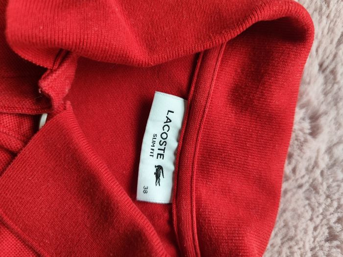 Polo Lacoste rouge femme - photo numéro 3