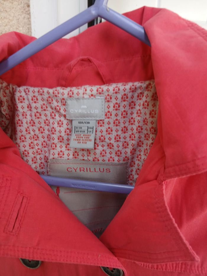 Manteau filles cyrillus taille 10 ans /138 - photo numéro 3