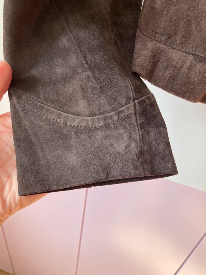 Veste en daim. Taille 40 - photo numéro 3
