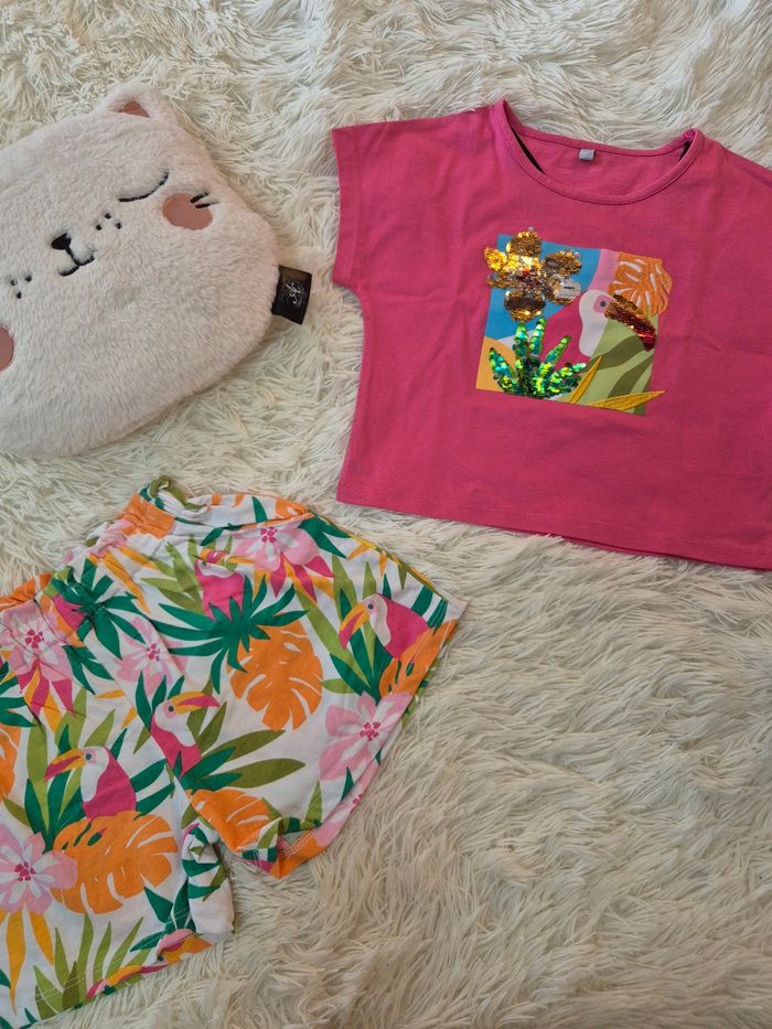 Ensemble short + t-shirt
