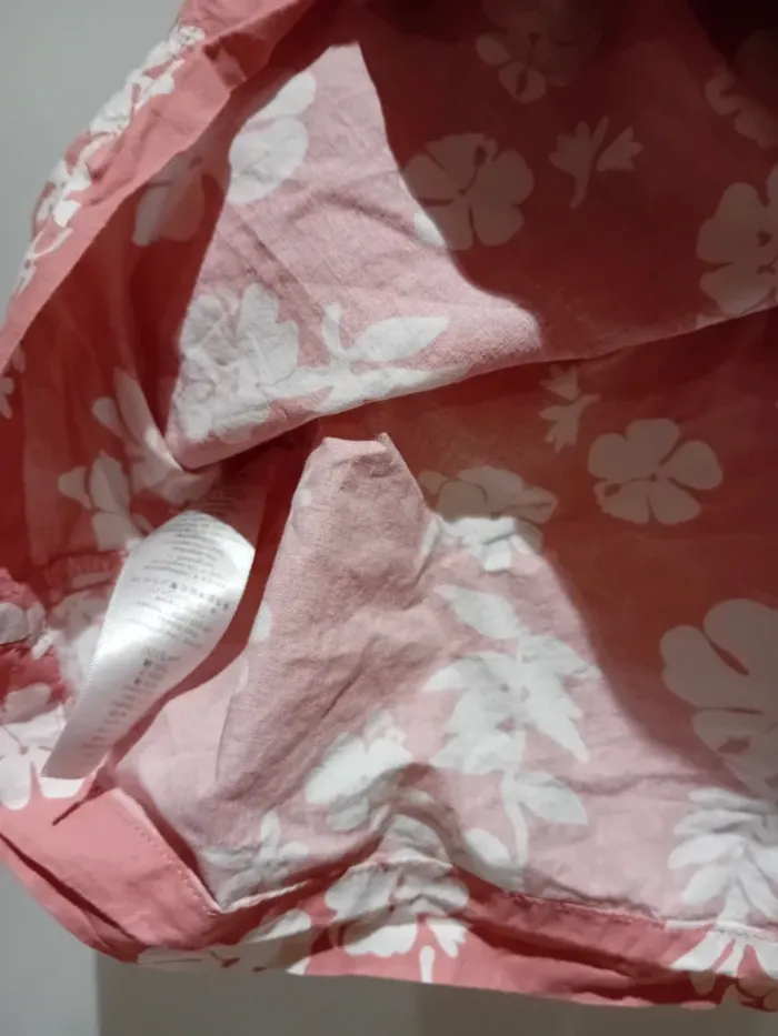 Robe courte d'été sans manches motif fleuri - photo numéro 6
