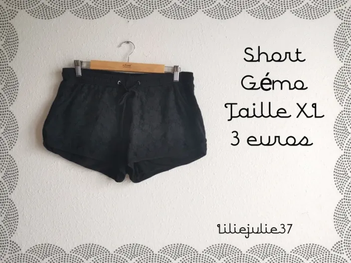 Short Gémo taille XL