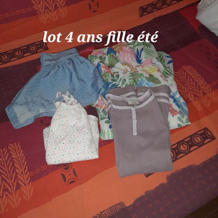 Lot 4 ans fille été