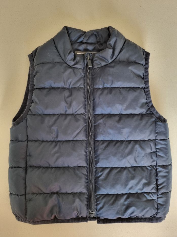 Doudoune sans manches Kiabi 24 mois