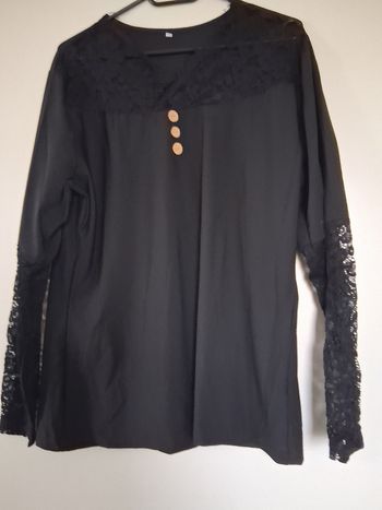 Sweat dentelle noir " t- XL"