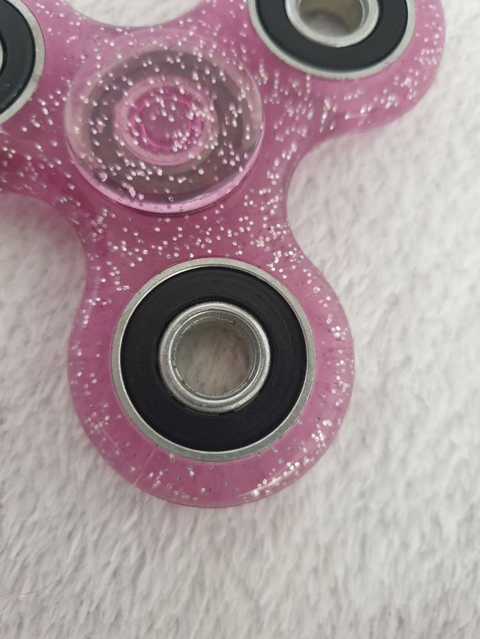 Fidget toys violet à paillettes - photo numéro 4