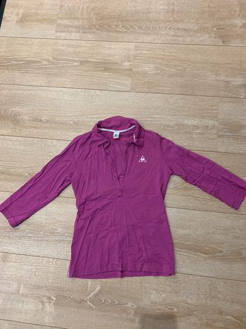 T shirt polo le coq sportif