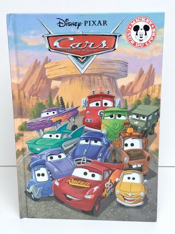 Livre Disney club du livre Cars quatre roues