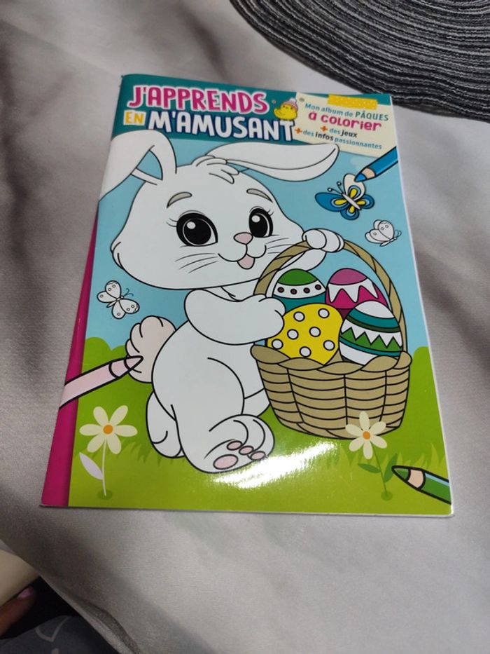 J'apprends en m'amusant livre éducatif