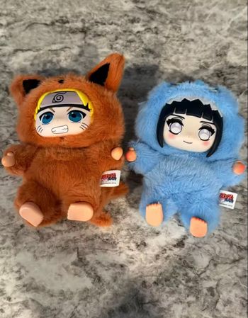 Lot de 2 Labubu Naruto Neuf