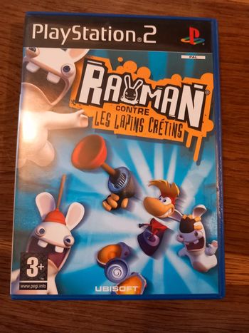 Jeux PS2 Rayman contre les lapins crétins