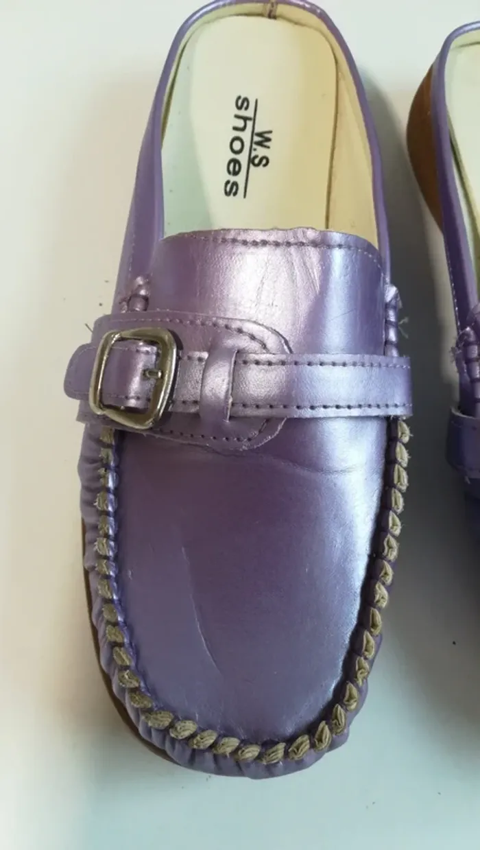 mules forme mocassin - photo numéro 3
