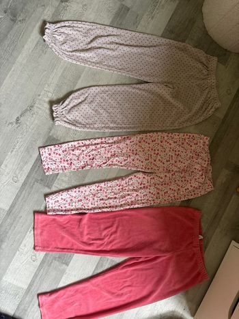 3 bas de pyjamas sergent Major 8 ans