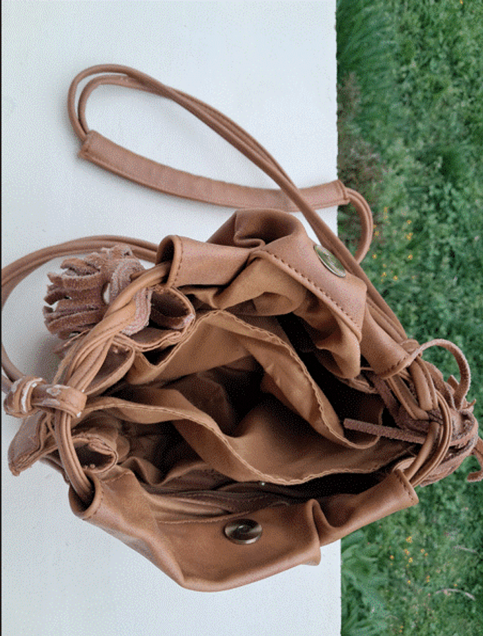 Sac à main marron clair - photo numéro 3