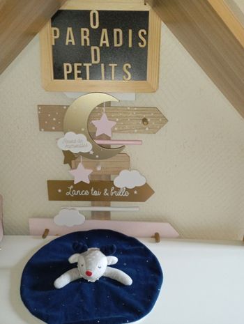 Doudou cerf renne obaïbi 