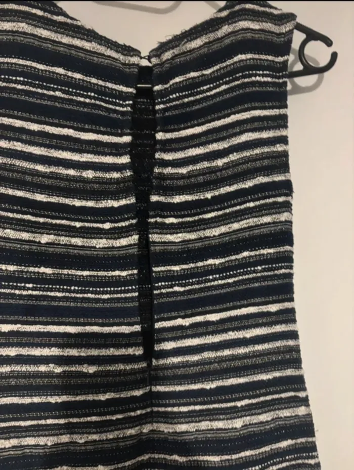 Robe rayée Springfield bleue et blanche – Taille XS / 34 - photo numéro 7