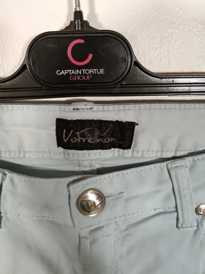 Pantalon bleu clair Vôtre Nom 40 - photo numéro 3