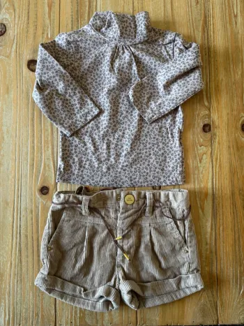 Ensemble short et sous pull