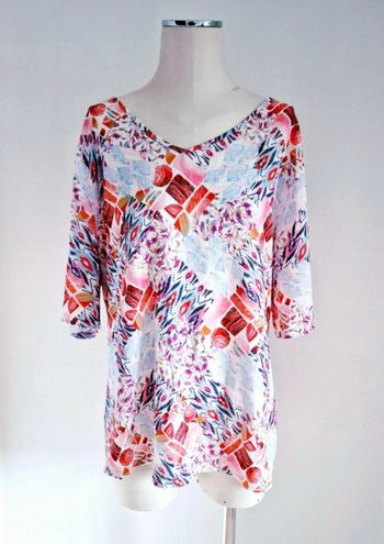 Haut multicolore- 52 - made in france