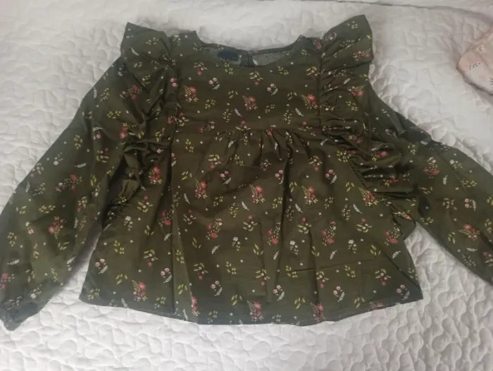 Blouse fleurie