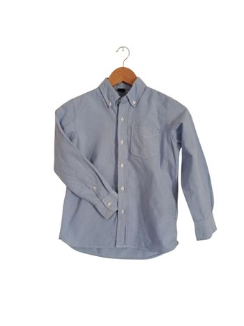 Chemise garçon bleue ciel été 