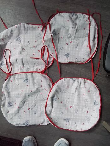 housse de coussin de chaise vide