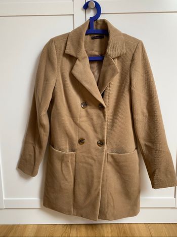 Manteau long beige