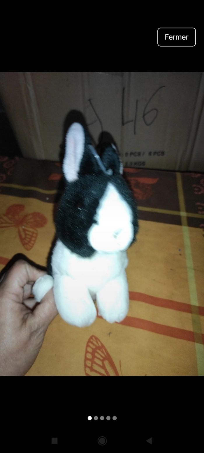 Petite peluche lapin j46 - photo numéro 2