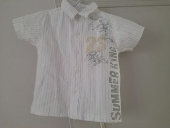 Chemise garcon été