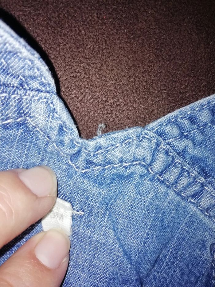 Robe en jean 3 mois - photo numéro 3