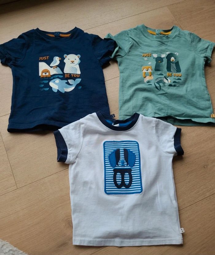 Lot t shirts 6 mois