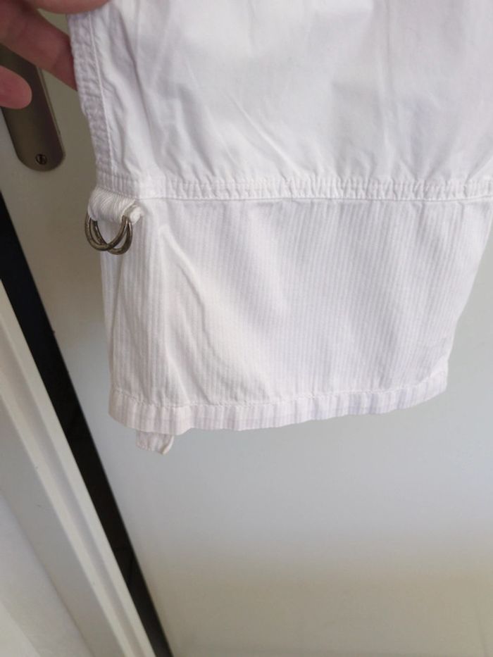 Pantalon blanc coton Cop copine 36 - photo numéro 2