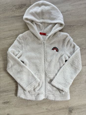 Veste polaire blanche