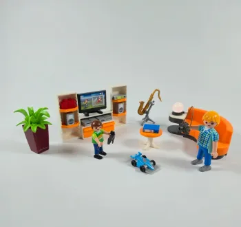 Playmobil Salon équipé meubles Villa Moderne