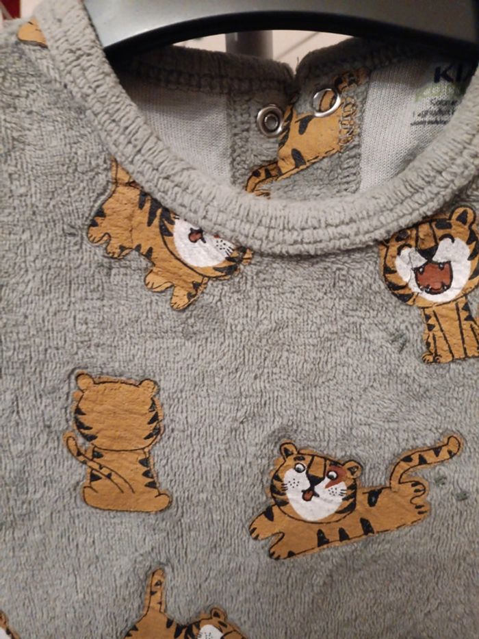 Pyjama velour kiabi 3 moid pas de vinted go - photo numéro 2