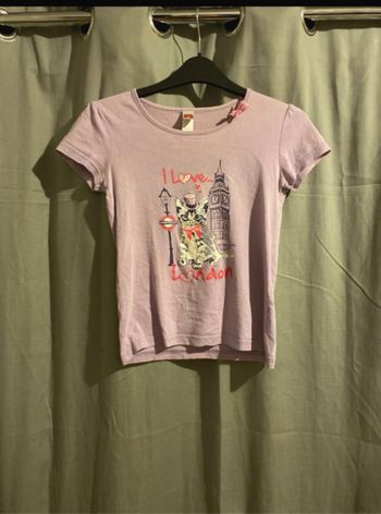 T-shirt violet Lila