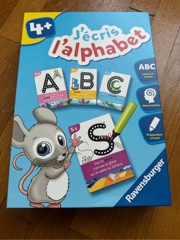 J’écris l’alphabet de Ravensburger