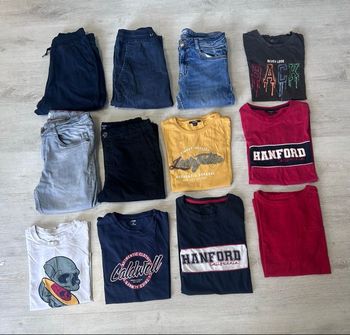 Lot vêtements Kiabi garçon - taille xs ( équivalent 14 ans ) 