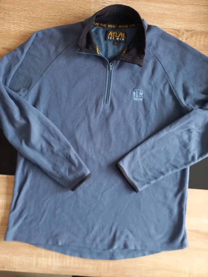 Pull polaire bleu M - photo numéro 10
