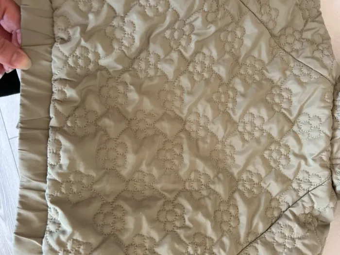 Veste kaki mi saison floral - photo numéro 7