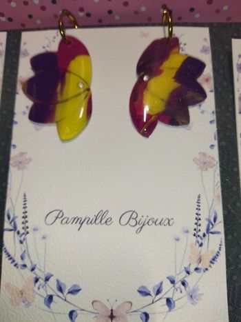 Boucles d'oreilles Lotus pep's