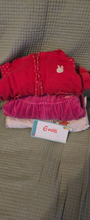 3 ensemble hiver 6mois fille